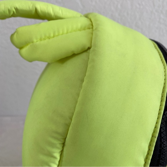 Versace Neon Yellow Nylon Sling Bag - Picture 4 of 13